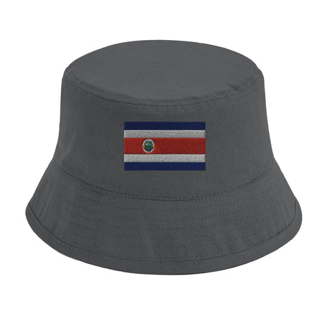 Chapeau bob costa rica coton brodé léger et respirant