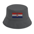 Chapeau bob croatie brodé coton excellente respirabilité