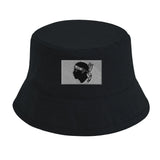 Chapeau bob drapeau corse brodé coton excellente respirabilité