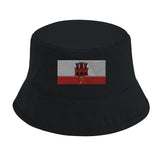 Chapeau bob drapeau de gibraltar - pixelformaflag
