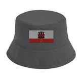 Chapeau bob drapeau de gibraltar - pixelformaflag