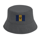 Chapeau bob drapeau de la barbade - pixelformaflag