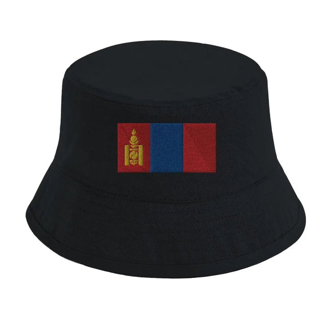 Chapeau Bob Drapeau de la Mongolie - Pixelforma 