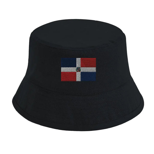 Chapeau Bob Drapeau de la République dominicaine - Pixelforma 