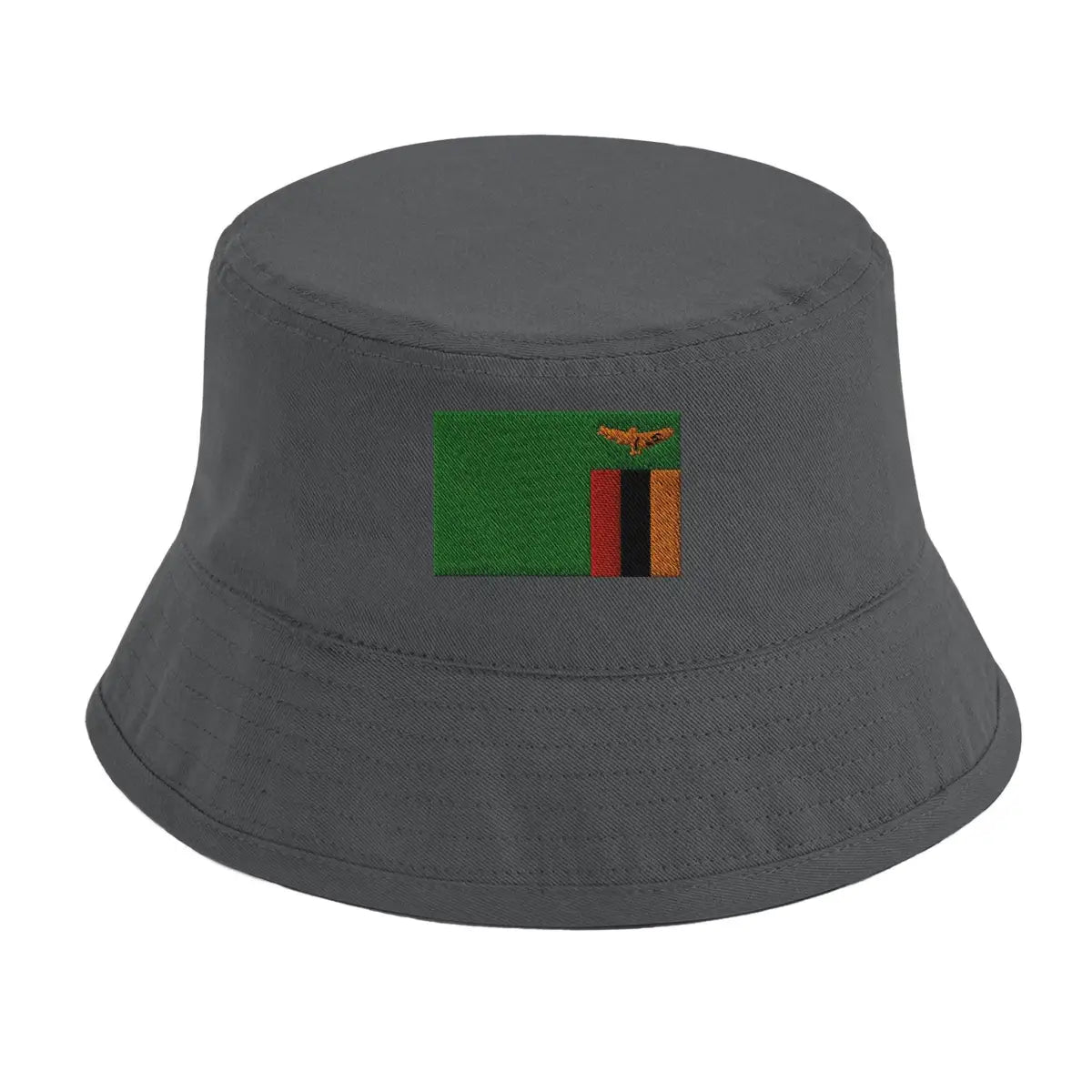 Chapeau Bob Drapeau de la Zambie - Pixelforma 