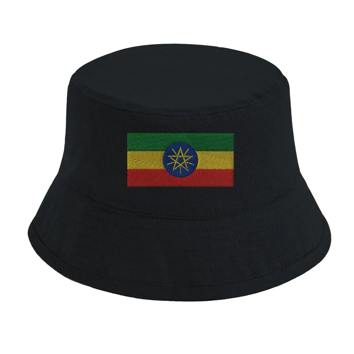 Chapeau bob drapeau de l’éthiopie - pixelformaflag