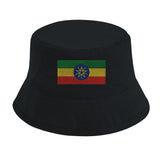 Chapeau bob drapeau de l’éthiopie - pixelformaflag
