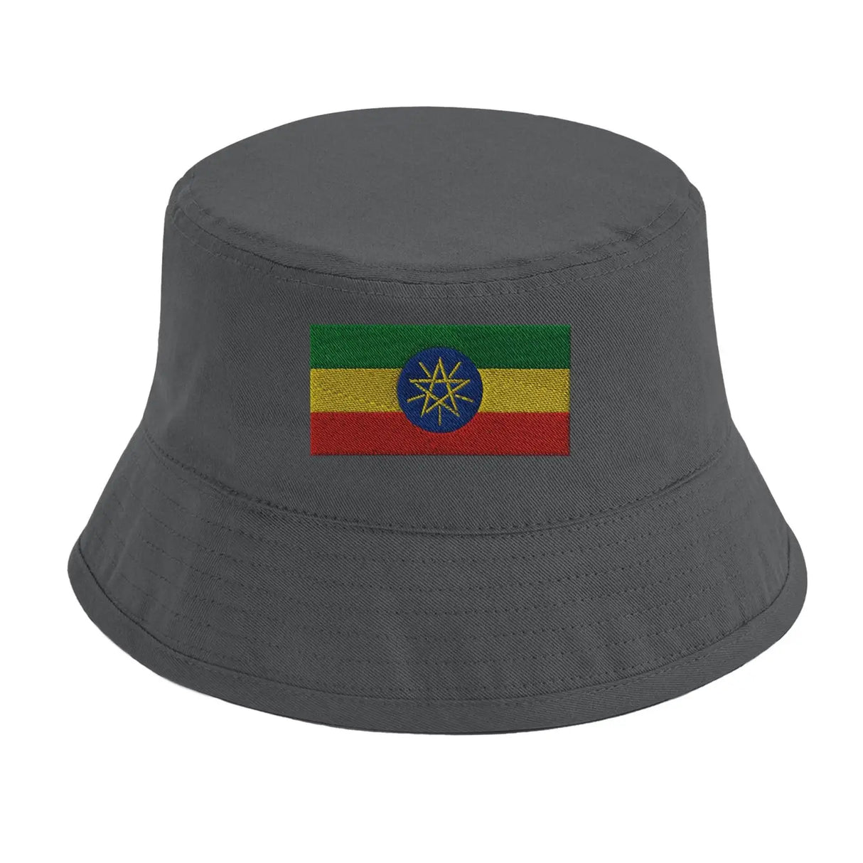 Chapeau bob drapeau de l’éthiopie - pixelformaflag