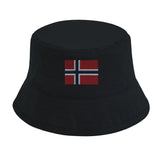 Chapeau bob drapeau de l’île bouvet - pixelformaflag