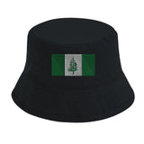 Chapeau bob drapeau de l’île norfolk - pixelformaflag