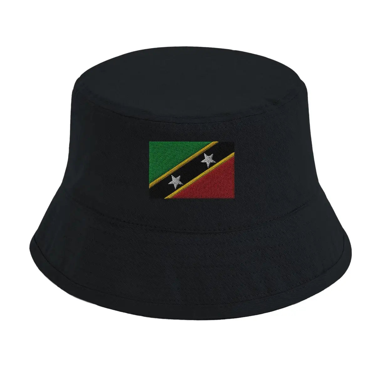 Chapeau bob drapeau de saint-christophe-et-niévès - pixelformaflag