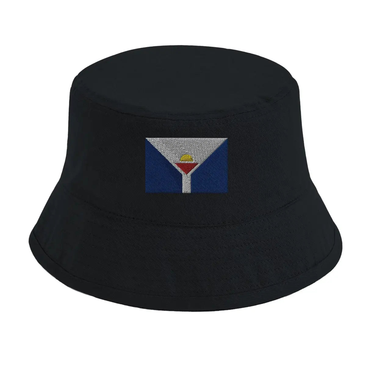 Chapeau Bob Drapeau de Saint-Martin antilles française - Pixelforma 