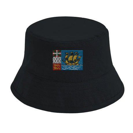 Chapeau Bob Drapeau de Saint-Pierre-et-Miquelon - Pixelforma 