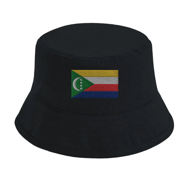 Chapeau Bob Drapeau des Comores - Pixelforma 