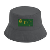 Chapeau bob drapeau des îles cocos - pixelformaflag