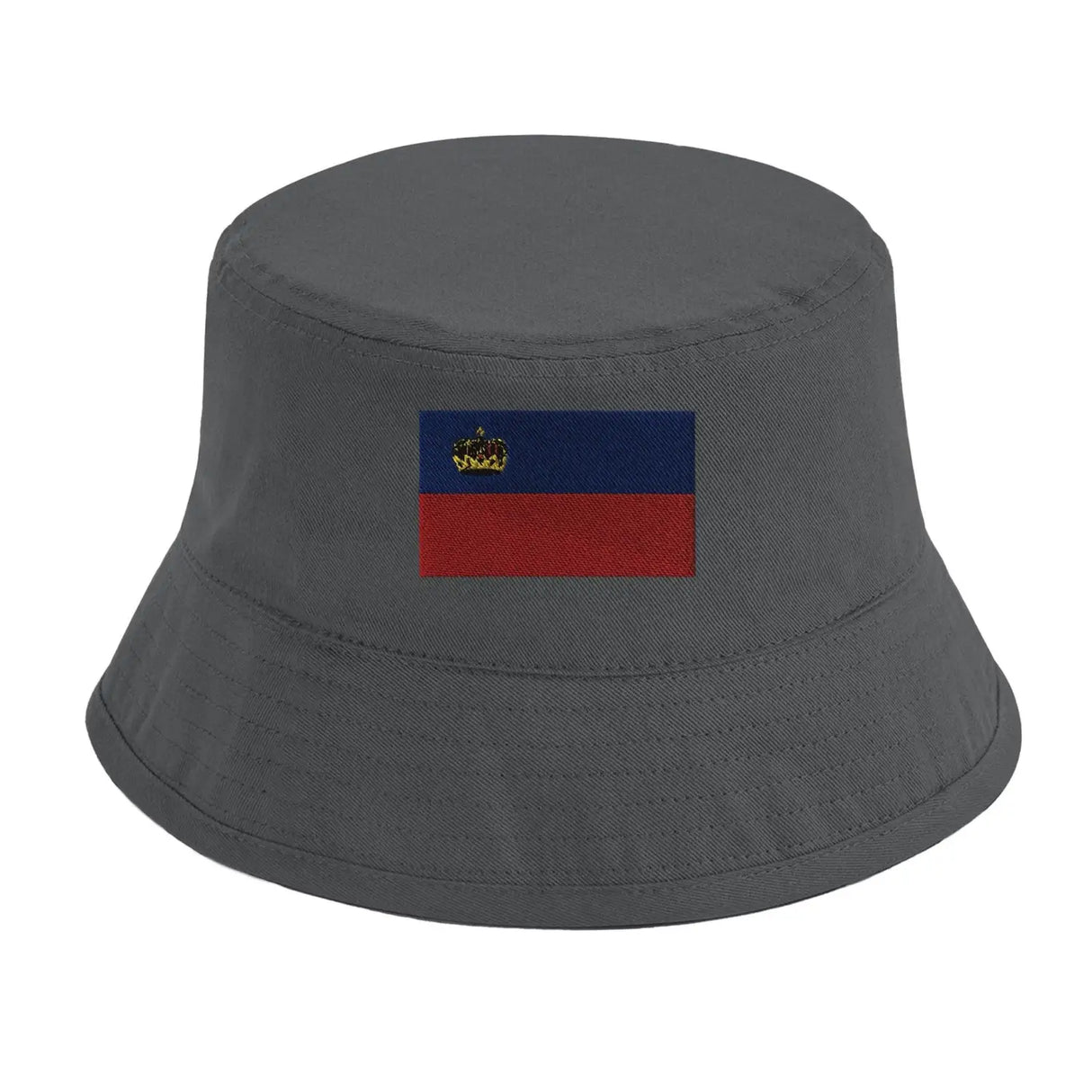 Chapeau bob drapeau du liechtenstein - pixelformaflag