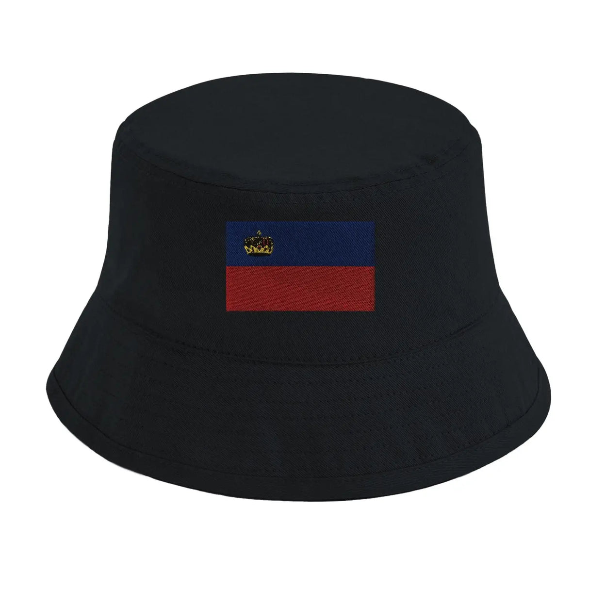 Chapeau bob drapeau du liechtenstein - pixelformaflag