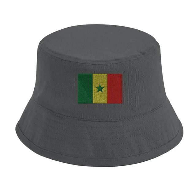 Chapeau Bob Drapeau du Sénégal - Pixelforma 