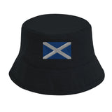 Chapeau bob drapeau écosse coton brodé excellente respirabilité