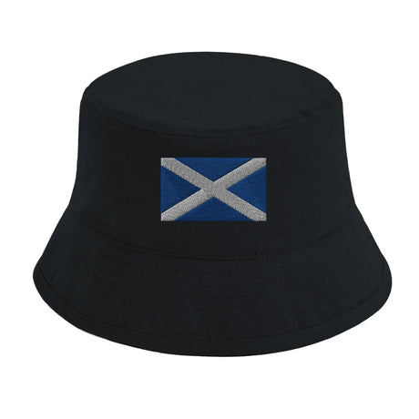 Chapeau bob drapeau écosse coton brodé excellente respirabilité