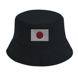 Chapeau bob drapeau japon coton brodé excellente respirabilité