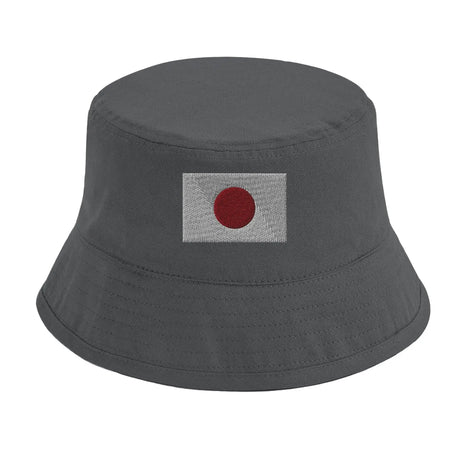 Chapeau bob drapeau japon coton brodé excellente respirabilité