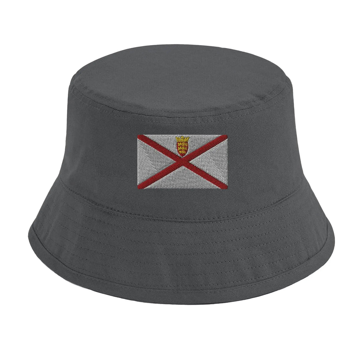 Chapeau bob drapeau jersey coton brodé excellente respirabilité