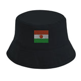 Chapeau bob drapeau niger coton brodé excellente respirabilité