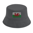 Chapeau bob drapeau pays de galles coton brodé respirant