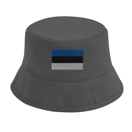 Chapeau bob estonie coton brodé style l’estonie couleur