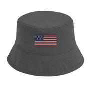 Chapeau bob états-unis coton brodé excellente respirabilité