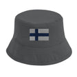 Chapeau bob finlande coton brodé excellente respirabilité
