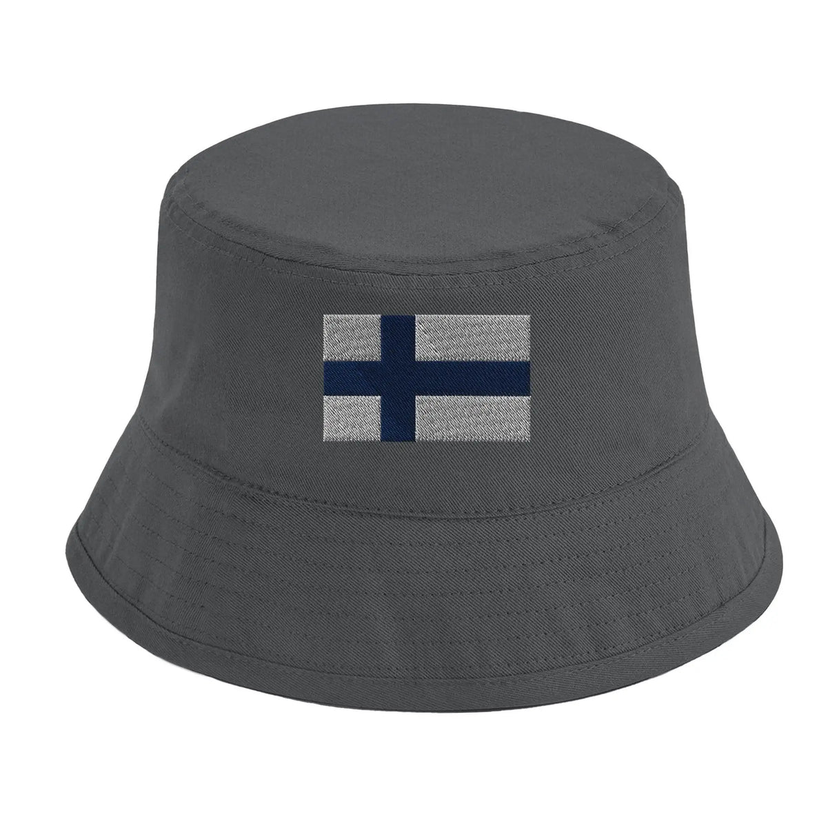 Chapeau bob finlande coton brodé excellente respirabilité