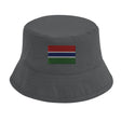 Chapeau bob gambie coton brodé excellente respirabilité