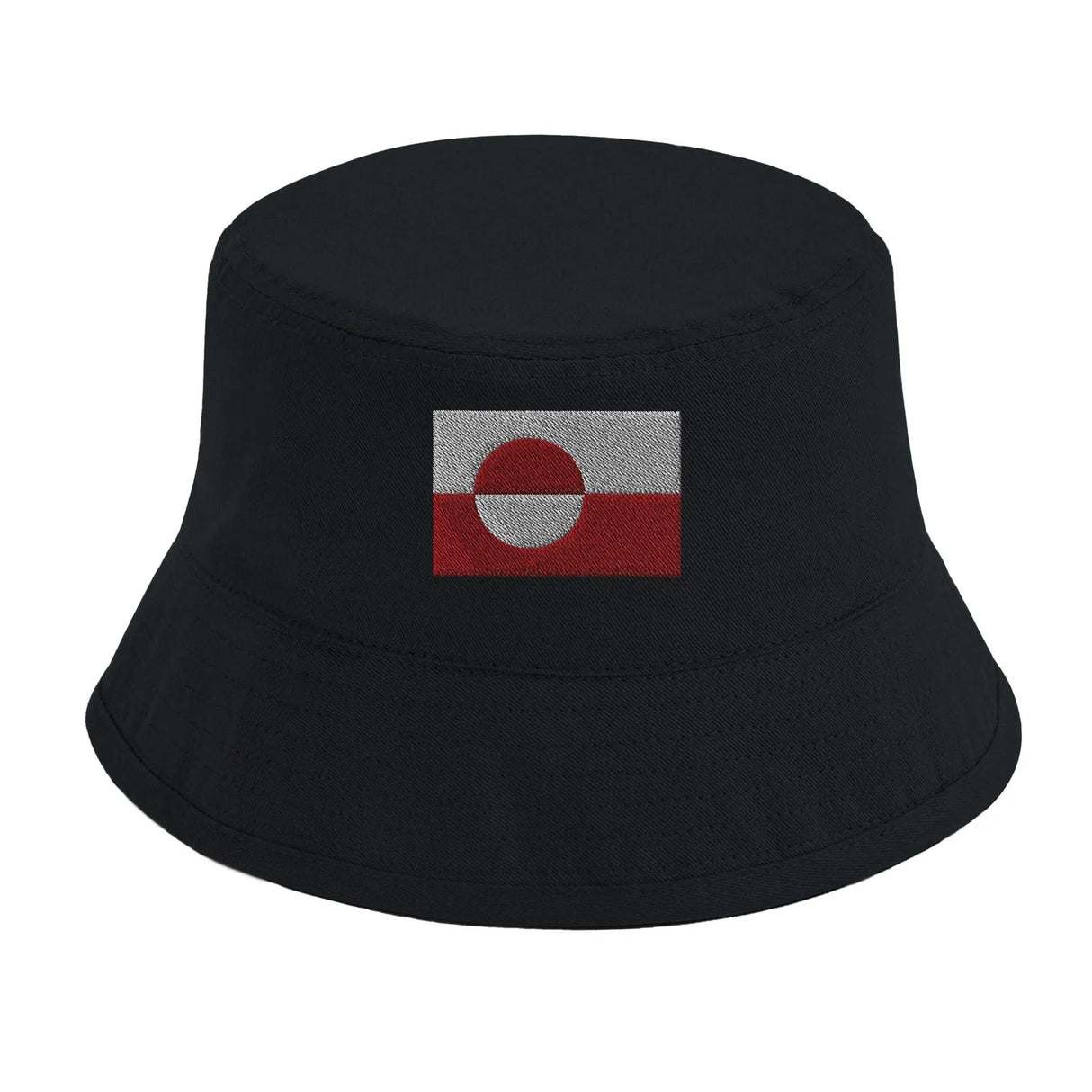 Chapeau bob groenland coton brodé excellente respirabilité