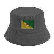 Chapeau bob guyane coton brodé léger coloris tendance