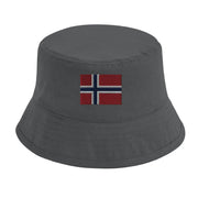 Chapeau bob île bouvet coton brodé léger et tendance