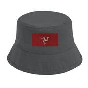 Chapeau bob île de man brodé coton respirant tendance
