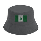 Chapeau bob île norfolk coton brodé léger et tendance