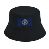 Chapeau bob îles mariannes brodé coton excellente respirabilité