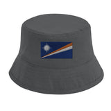 Chapeau bob îles marshall brodé coton léger respirant