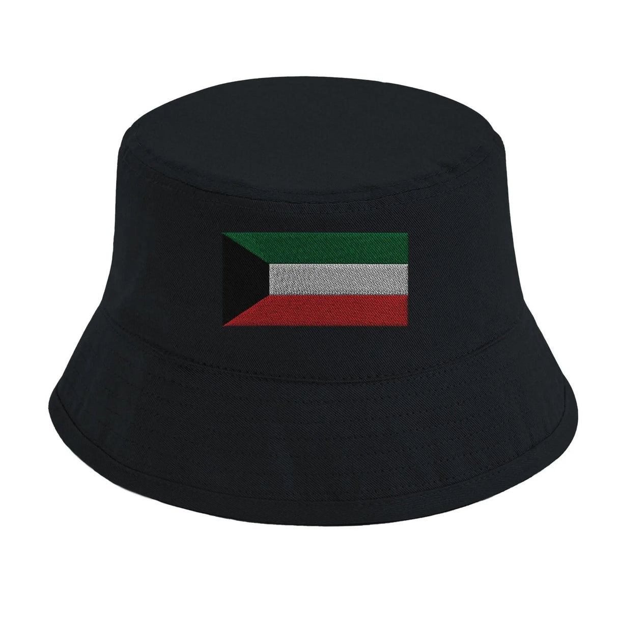 Chapeau bob koweït brodé coton léger couleur tendance