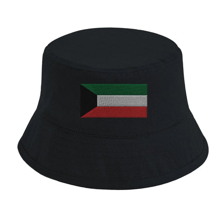 Chapeau bob koweït brodé coton léger couleur tendance