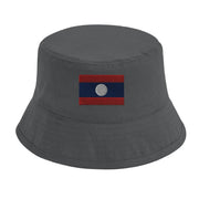 Chapeau bob laos coton brodé excellente respirabilité