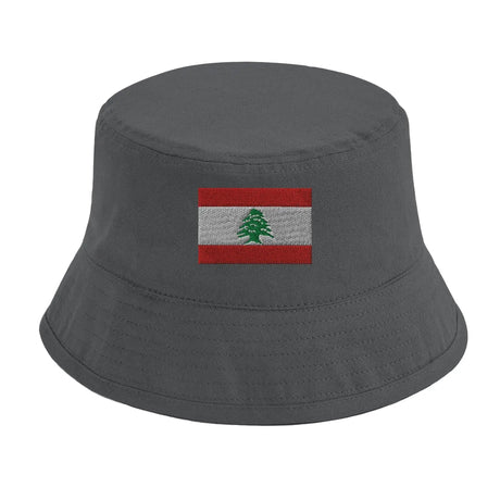 Chapeau bob liban brodé coton léger couleur tendance