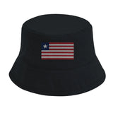 Chapeau bob liberia brodé coton excellente respirabilité