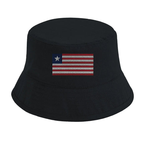 Chapeau bob liberia brodé coton excellente respirabilité