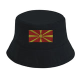 Chapeau bob macédoine du nord brodé coton excellente respirabilité