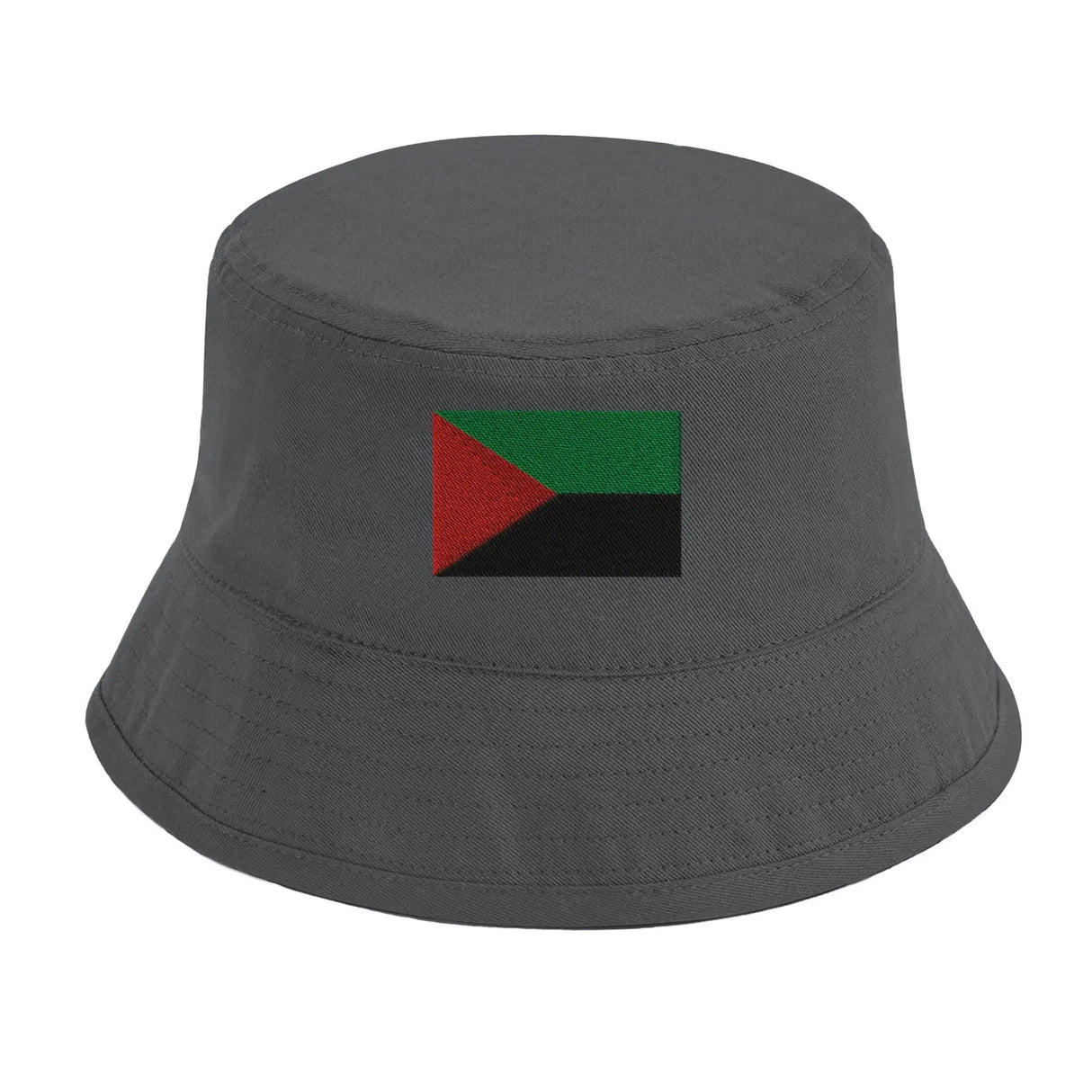 Chapeau bob martinique coton brodé léger couleur locale
