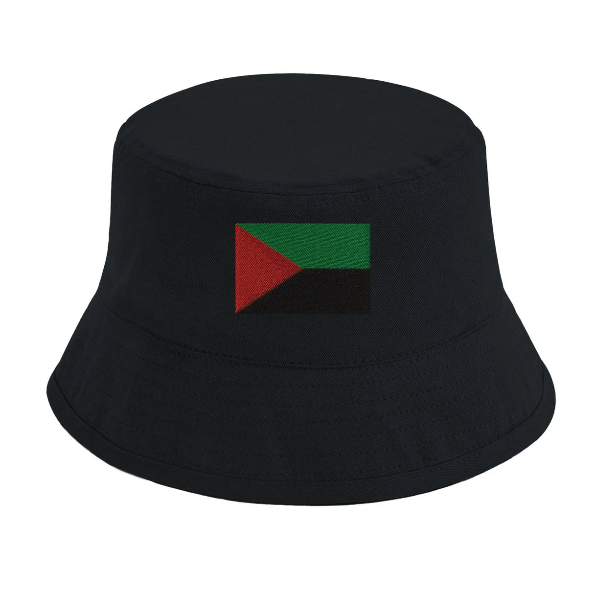 Chapeau bob martinique coton brodé léger couleur locale